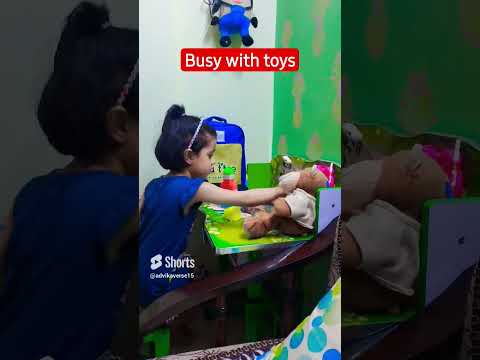 fun with toys 🧸  @advikaverse15 #shorts #viral #youtubeshorts #friendship  #toys #teddylover