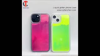 New Arrival Liquid Glitter Phone case