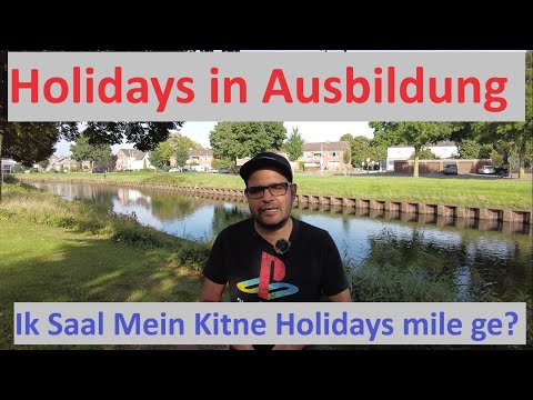 How Many Holidays are Allowed in One Year During Ausbildung?