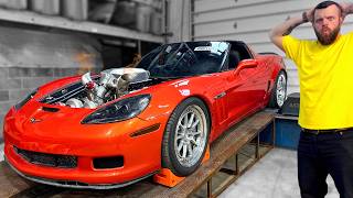 We Rebuilt A Salvage Corvette & Made INSANE Power!