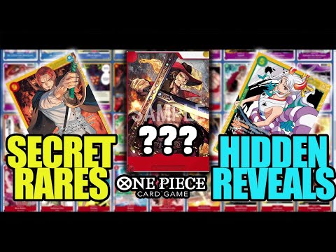 Secret Rares, Box Toppers & Hidden Cards Revealed! - One Piece Card Game