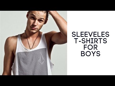 Sleeveless T-Shirts For Boys