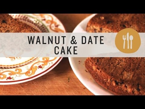 Walnut and Date Cake