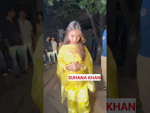 Suhana Khan New look #shorts #bollywood