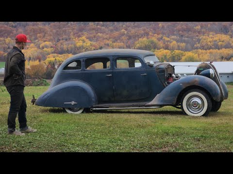 Our top barn find goes for it's 1st drives... this was a long time coming 👏 1936 Hudson Terraplane