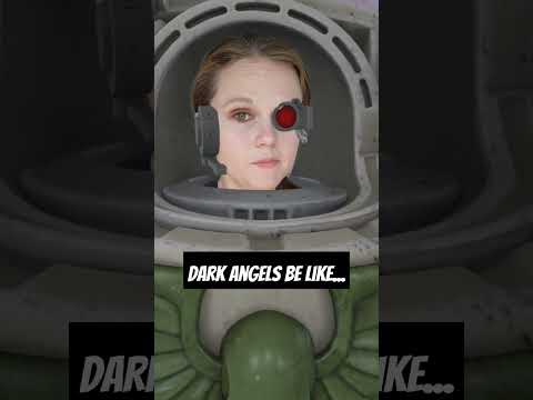 Dark Angels Lore in Less Than 10 Seconds (#darkangels #warhammer40k #warhammer #spacemarines )