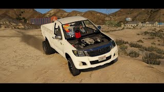 GTA V Toyota Hilux Vigo ROAD MODIFY 2018 DIRT RACE