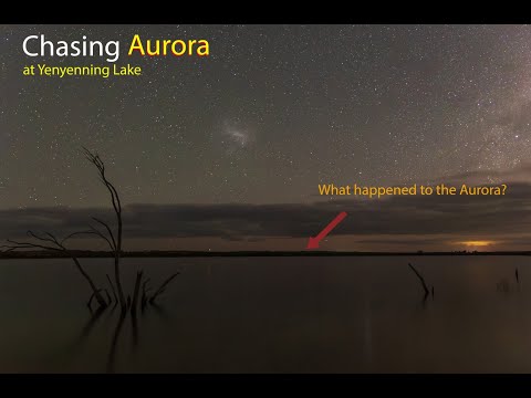 Chasing Aurora at Yenyenning Lake