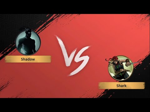 Shadow vs Shark || Act 4 || Chapter 1 || Shades : Shadow fight roguelike #shades #gameplay