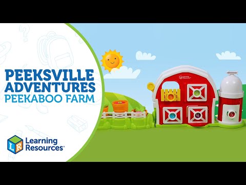 Peeksville Adventures: Peekaboo Fun at the Farm | Learning Resources