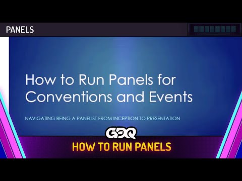 How to Run Panels  - Awesome Games Done Quick 2025 Panels