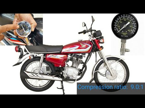 Honda CG125 EURO2 Cylinder Compression Test | How to Check Honda CG125 EURO2 Cylinder Compression