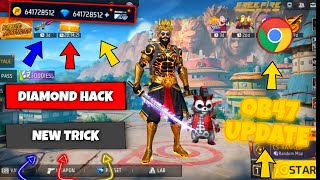 FREE FIRE DIAMOND HACK || FREE FIRE NEW MOD MENU OB47 || UNLIMITED DIAMOND SCRIPT MOD APK 2025