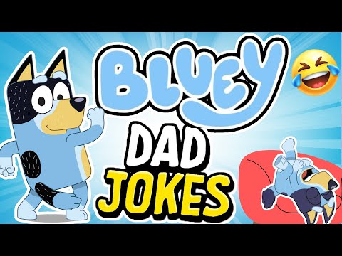 Bluey Dad Jokes | Try Not To Laugh | Kids Brain Break