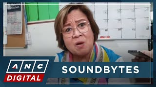 WATCH: Ex-senator Leila De Lima questions INC peace rally, warns of another Duterte presidency |ANC