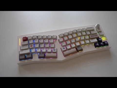 Epomaker Alice 66 Keyboard Unboxing I Review I Speed I Gaming I ASMR Typing sound test