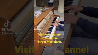 Unbelievable Street Pianist Leaves Crowd Speechless  #music #streetperformance #streetperformers