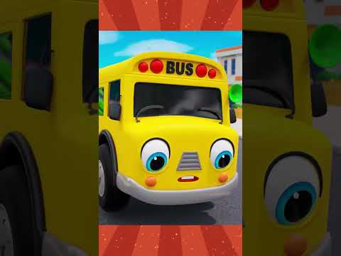 The Horn On The Bus Goes Beep Beep Beep |  #short3d #shortsviral #shortsyoutube | Baby Car Songs TV