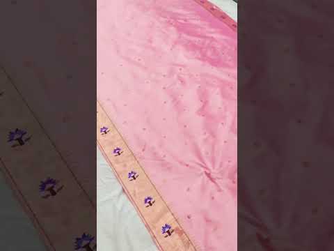 Exclusive celebrity inspired Paithani silk saree with real zari weaving…#paithanisilk #paithanisaree