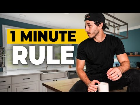 20 1-Minute Habits to Keep Your Home Clutterfree