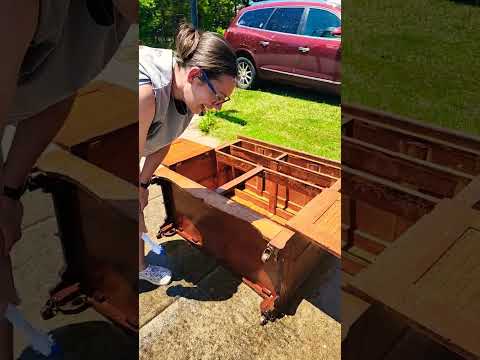 Cleaning Furniture before restoration!