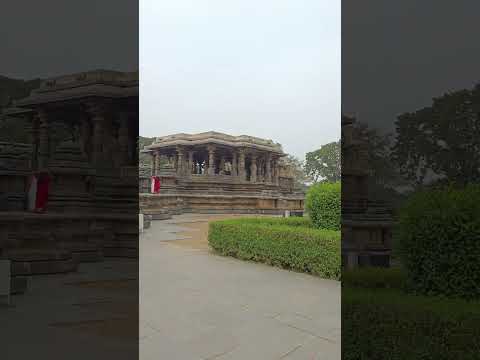 Beautiful views of Hoysaleshwara Tembe Halebidu, Karnataka