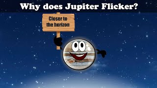 Why does Jupiter Flicker? + more videos | #aumsum #kids #children #space