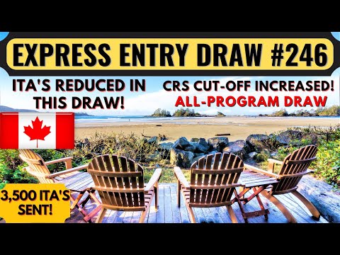 Express Entry Draw #246 For Canada PR | Canada Immigration | Canada PR Process 2023 | Dream Canada