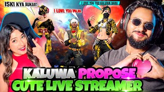 Biggest YouTuber 😱 Girl Vs Kaluwa On Live Stream Open Challenge आजा Noob😤1 vs 4 में !!