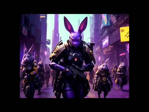 CyberPunk Beats in Action | Sci Fi Vibes  Lofi Bunny