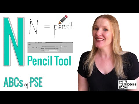 ABCs of PSE: N is for the Pencil Tool