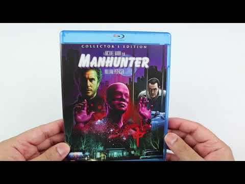 Manhunter - Shout! Factory Collector's Edition Bluray Unboxing