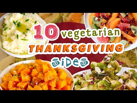 Vegetarian Thanksgiving Sides | Thanksgiving Recipe Compilation | Well Done