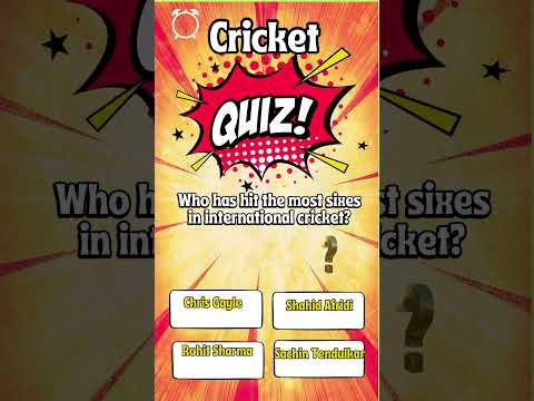 Ultimate Cricket Trivia Quiz