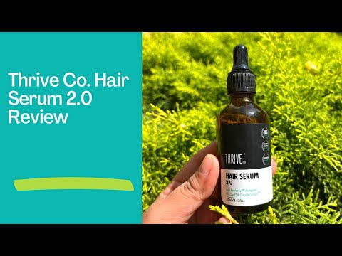 Thrive Co. Hair Serum Honest Review with Application & Results