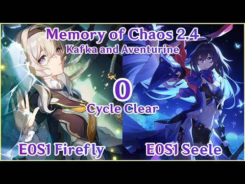 【HSR】NEW MoC 2.4 Floor 12 - E0S1 Firefly x E0S1 Seele 0 Cycle Clear Kafka x Aventurine Showcase!