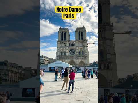 Notre Dame in Paris #paris2023 #tourism