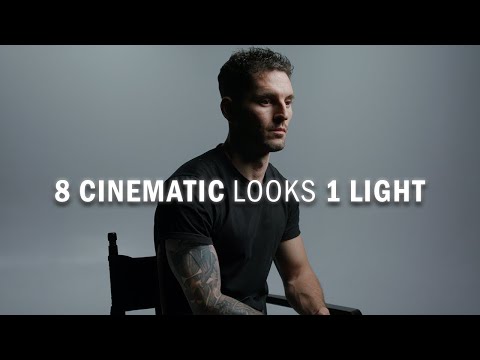 8 CINEMATIC Looks With ONLY 1 light