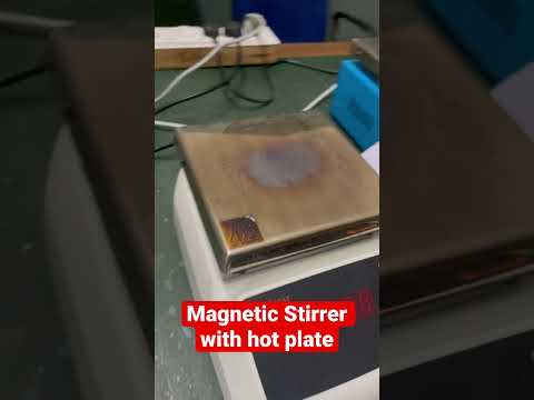 Magnetic Stirrer with hot plate #physics #viral #shorts #shortsvideo