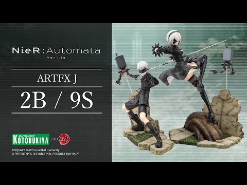 【NieR:Automata Ver1.1a】ARTFX J 2B/ARTFX J 9S｜KOTOBUKIYA