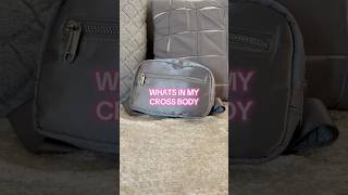 #whatsinmybag #baghaul #stockmybag #crossbodypurse