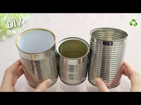 I make MANY and SELL them all! Super Genius Recyclling Idea with Tin cans