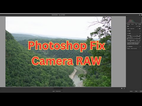 How To Fix Photoshop Elements Camera RAW