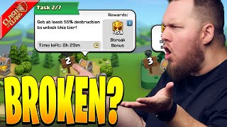 Streak Event Works Half the Time on the Lets Play! (Clash of Clans)