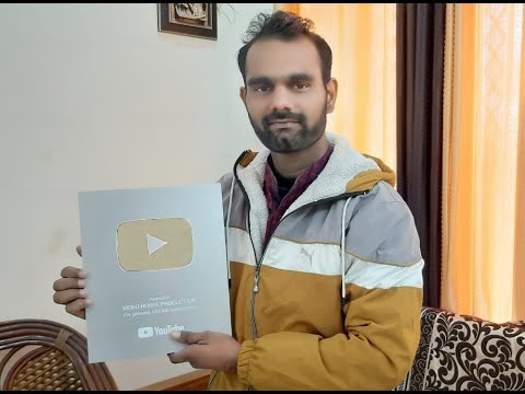 Unboxing Video | Youtube Silver Play Button @VIDEOHOUSEPRODUCTION thakur abhi babua