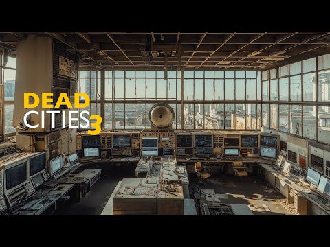 DEAD Cities 3 [Radio Tower] Dark Ambient Focus Music 4K [ALONE]