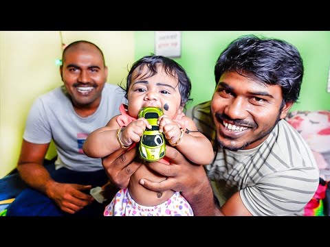 Arya Baby Got A New Car Phone | SM.Bros | Vlog 1