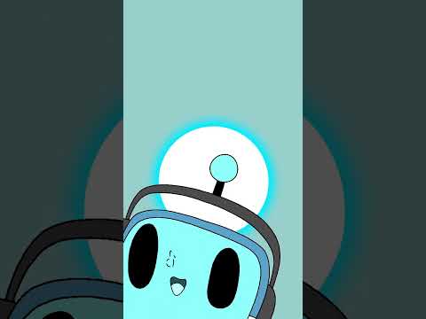 Tiny robot sings #animation #flipaclip #shorts