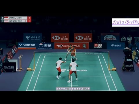 Leo Carnando/Daniel Martin (INA) VS Sothon/Trink (THA) | BADMINTON THOMAS CUP 2024