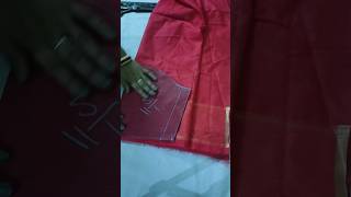 beautiful sleeve cutting ✂️ for beginners 🔥#ytshorts #shortvideo #blousetutorial #sleeve #shorts